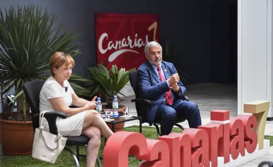 Rosa Aguilar y Lluís Serra. 