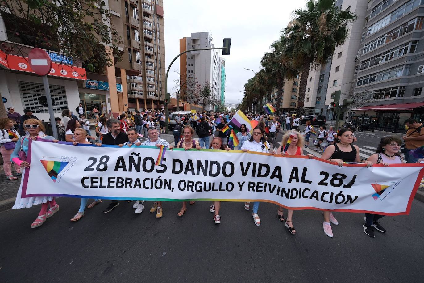 Fotos: Las calles de la capital grancanaria acogen la tradicional manifestación
