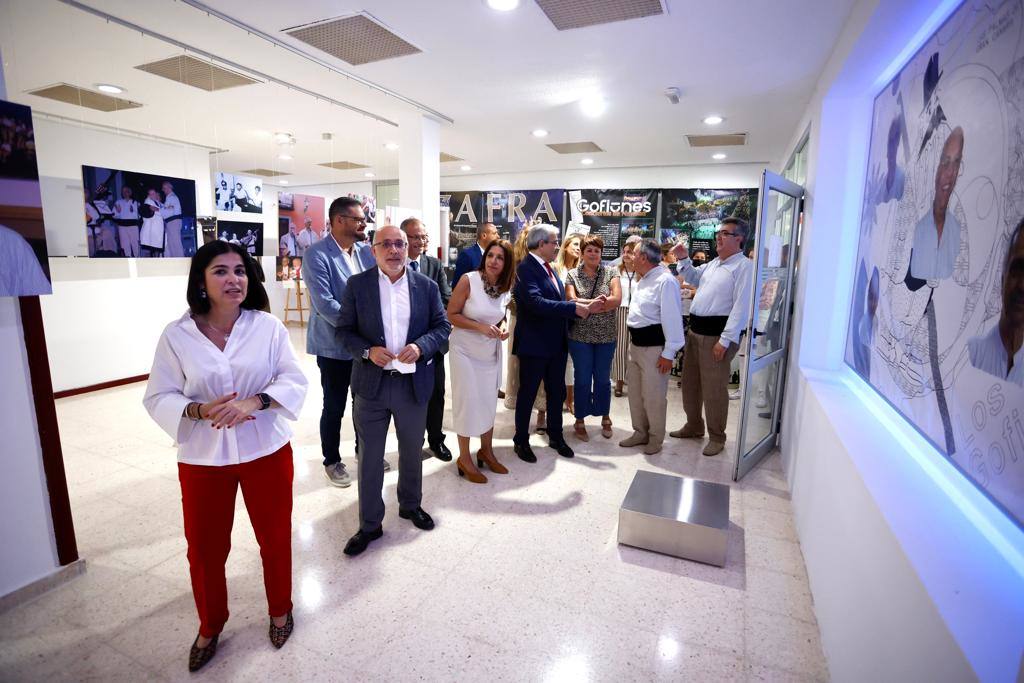 Fotos: Darias preside la inauguración de un nuevo espacio cultural dedicado a Perico Lino