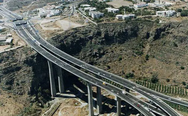 El Cabildo limita el tráfico de vehículos pesados en el viaducto del Guiniguada en la GC-3 