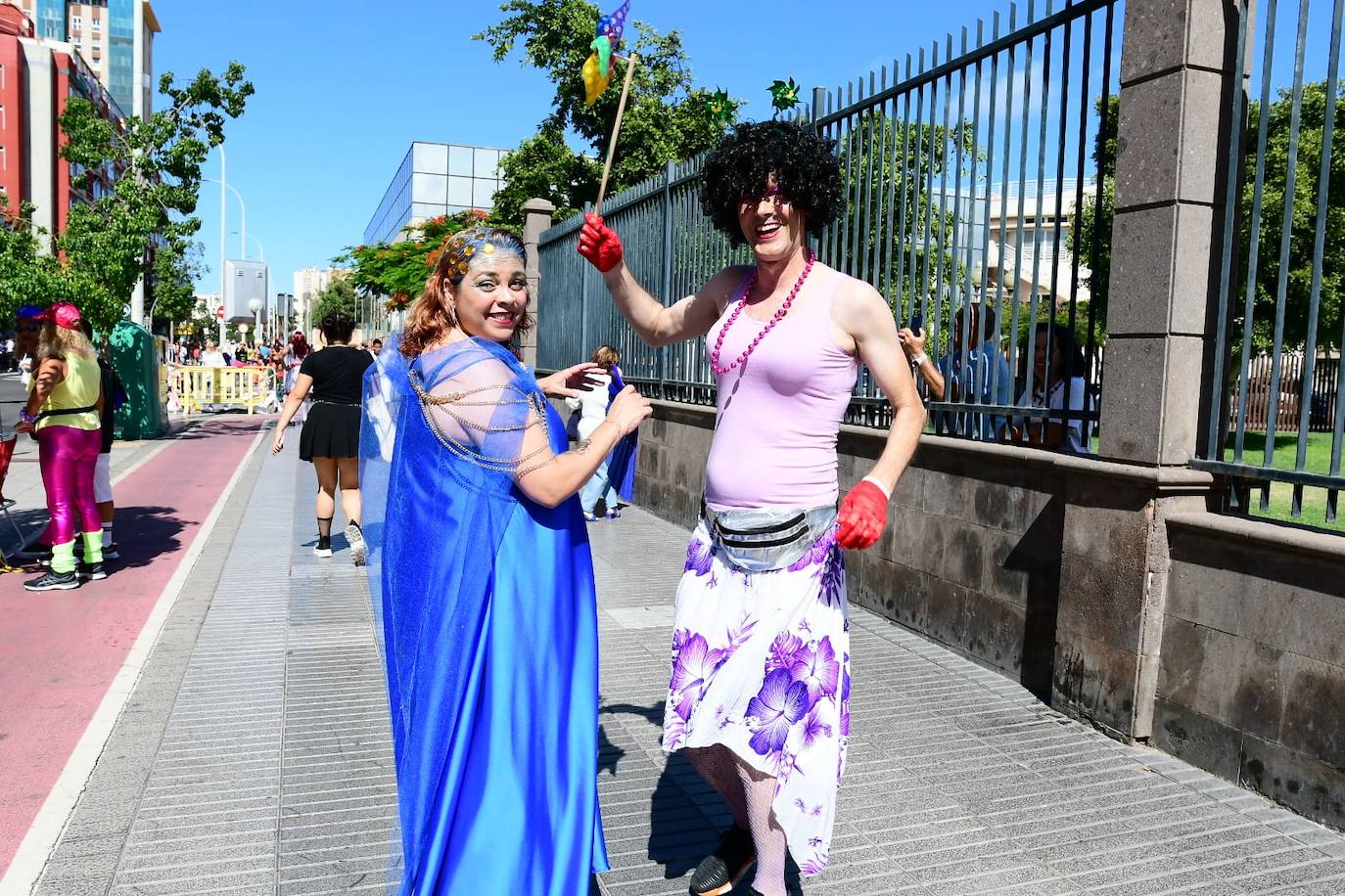 Fotos: El carnaval volvió a las calles de la capital