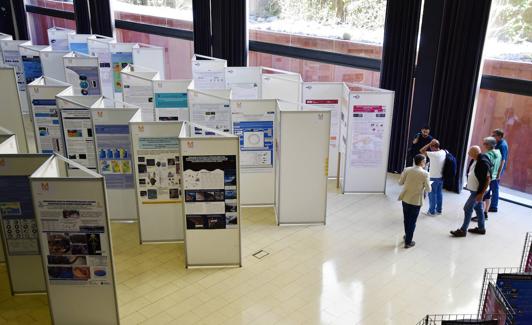 Imagen del Palacio de Congresos de Canarias donde se celebra un simposio sobre Ciencias marinas. 