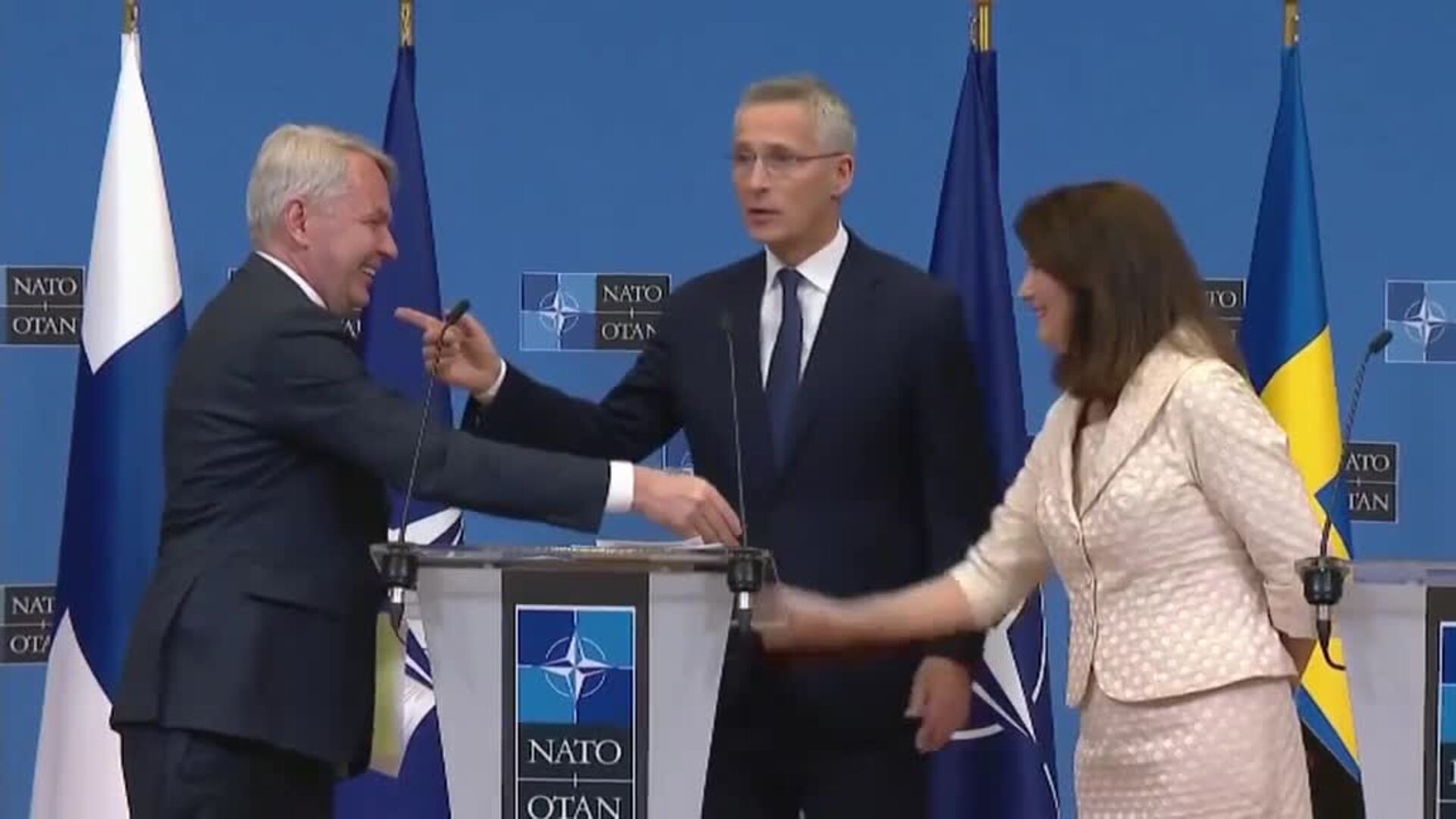 Finlandia y Suecia dan un paso más para su integración en la OTAN