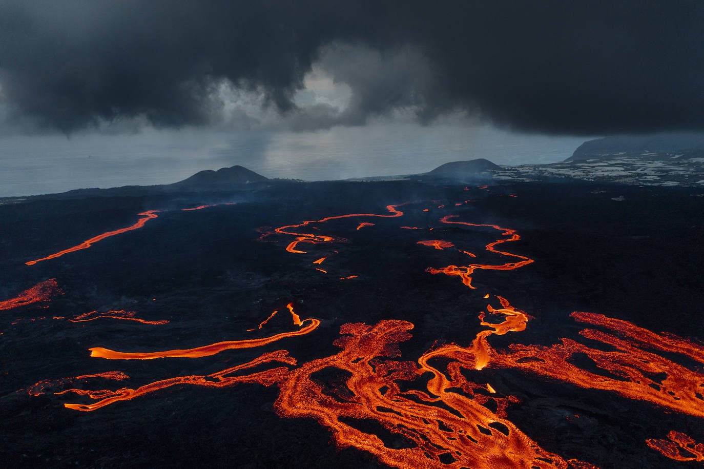 El volcán de Cumbre Vieja se mantuvo activo durante tres meses.