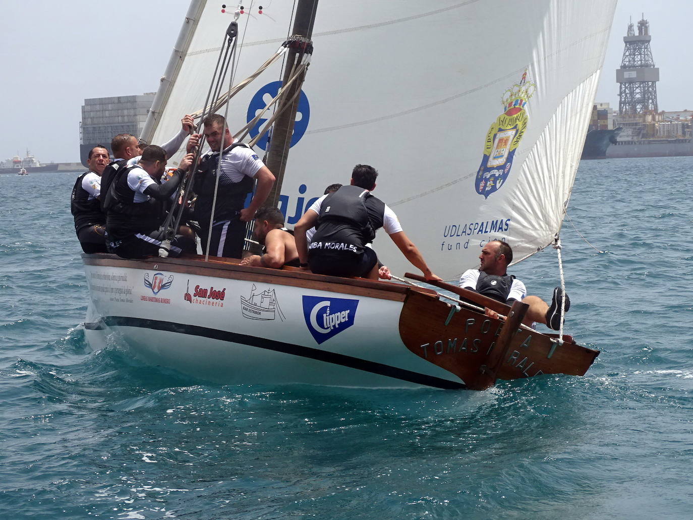 Imagen captada en la jornada de este sábado. 