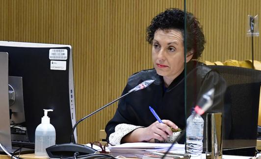 La fiscal Evangelina Ríos. 