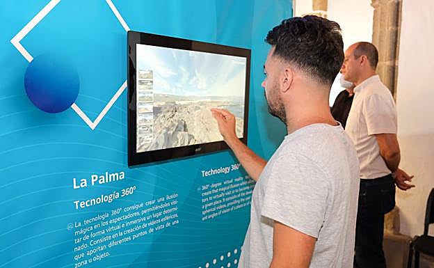 Grabados de La Palma, en 360 grados. 