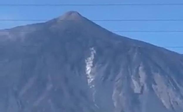 El derrumbe en El Teide no tiene relación con los recientes movimientos sísmicos