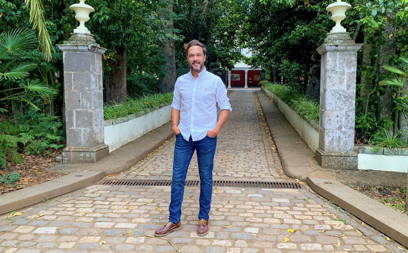 Yeray González, en la Finca de Osorio. 