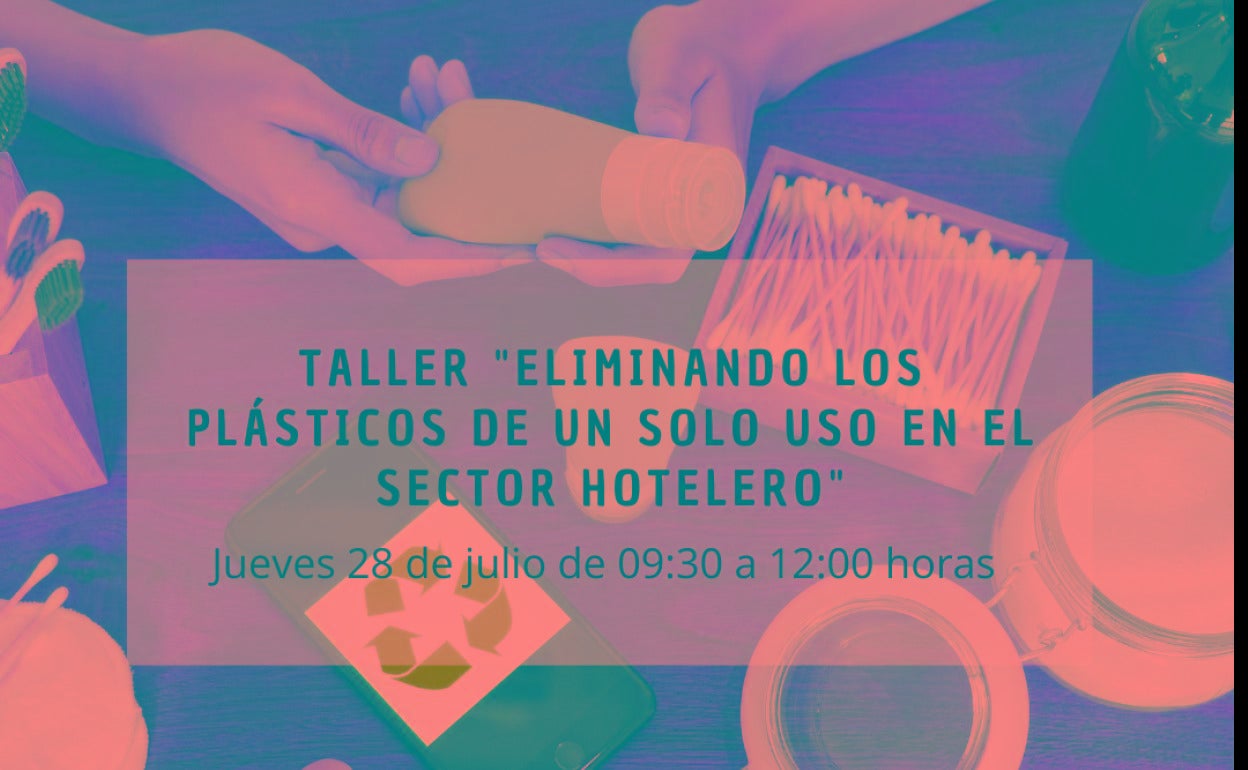 Cartel del taller a impartir por el Observatorio de Basura Marina. 