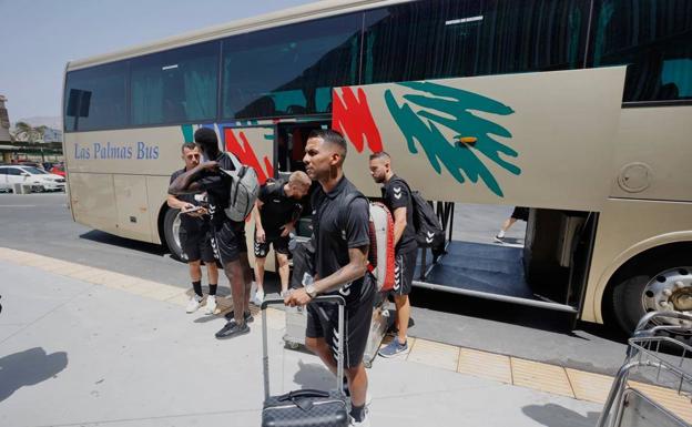Viera comandó la salida del equipo a Málaga este miércoles. 