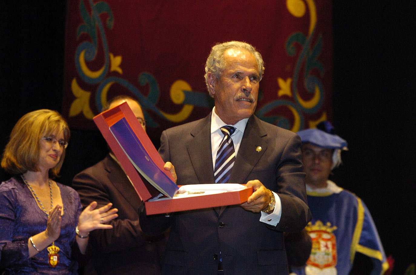 El empresario Félix Santiago. 