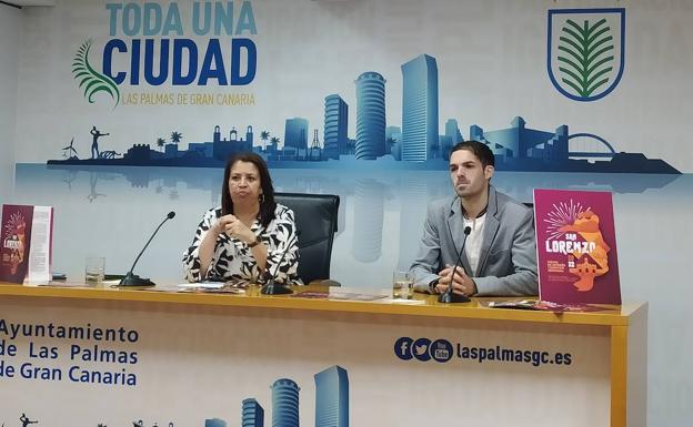 Mercedes Sanz y José García presentaron el programa de actos. 