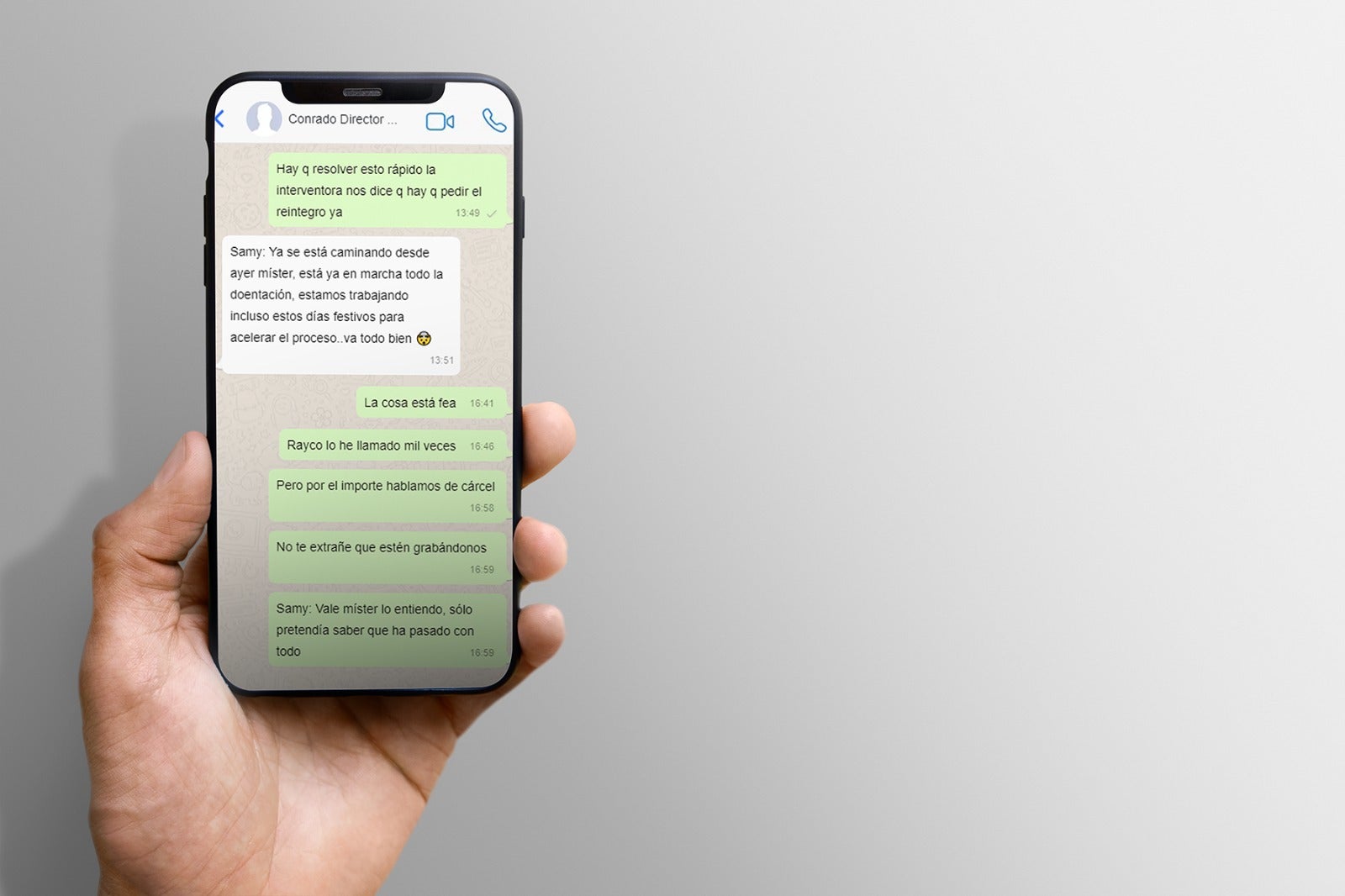«Samu, tengo esta oportunidad» con el SCS