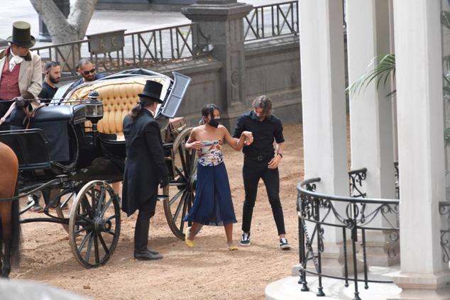 Fotos: El rodaje de &#039;Zorro&#039; llega al Gabinete Literario