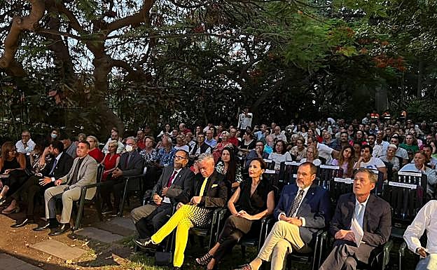 El público asistente al acto. 