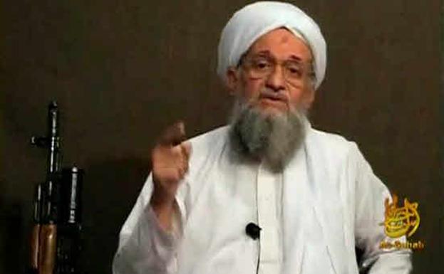 El sucesor de Bin Laden en una retransmisión en directo en 2016. 