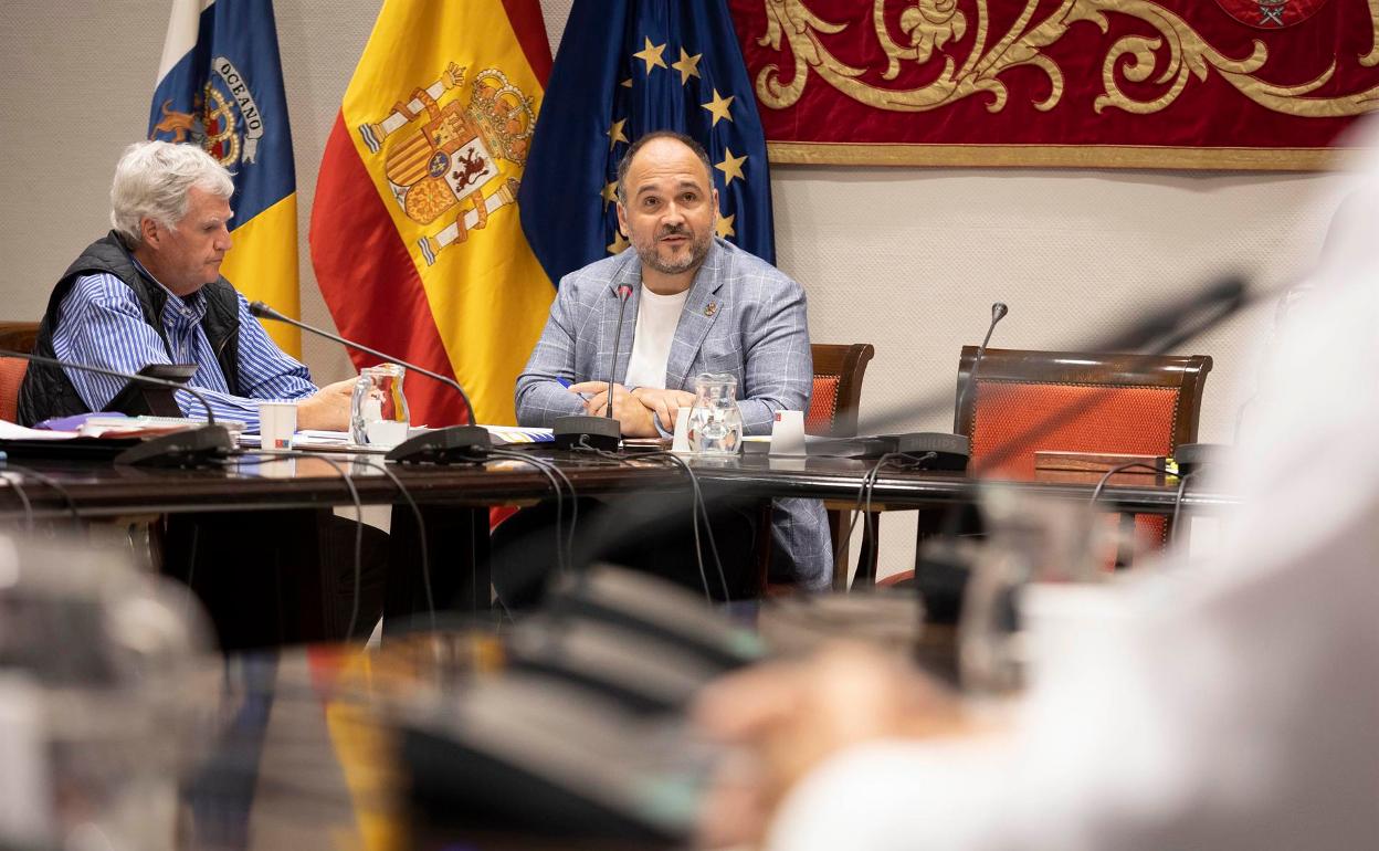 El consejero de Transición Ecológica, José Antonio Valbuena. 
