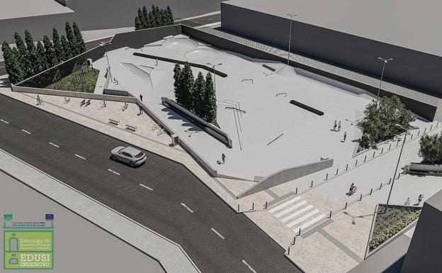 Imagen principal - Ingenio contará con su primer parque de skate y calistenia