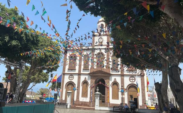 Agaete suspende los fuegos artificiales de Las Nieves por la alerta de incendios