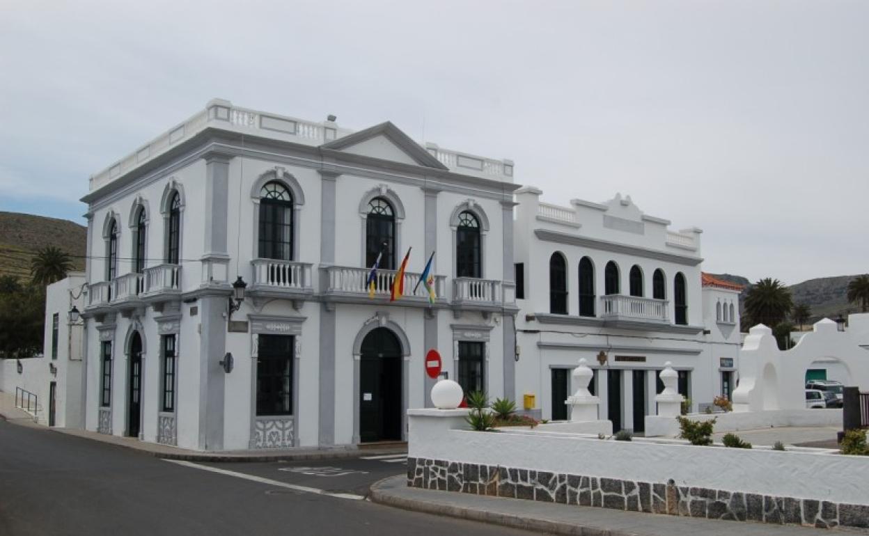 Casas consistoriales de Haría. 