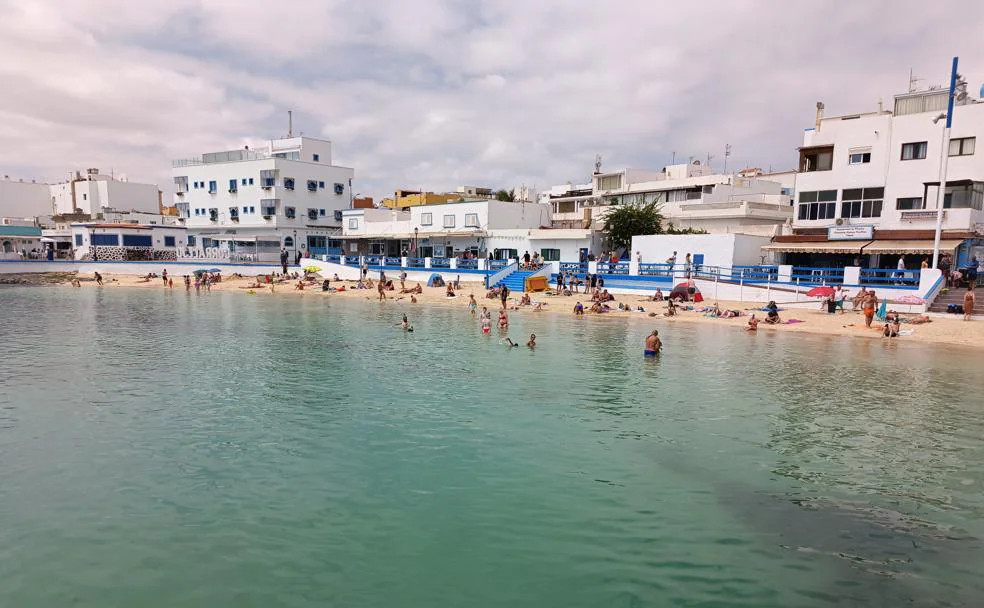 Playa en Corralejo. 