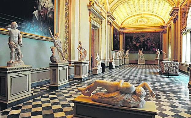 Imagen Galeria de los Uffizi.