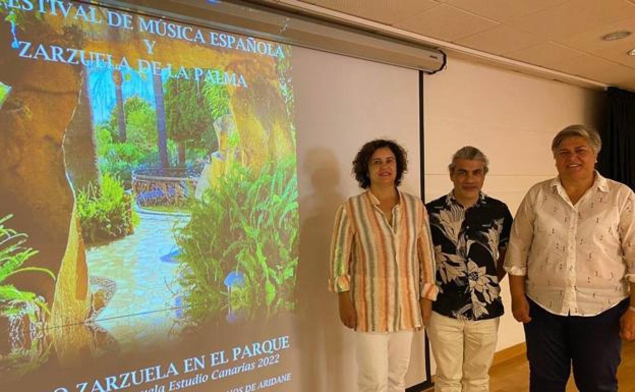 Presentación del VIII Festival de Música Española y Zarzuela. 