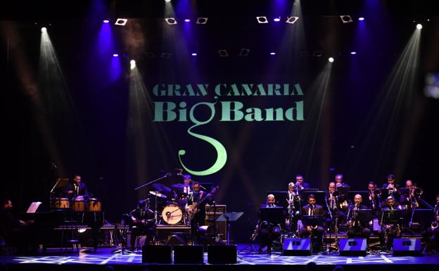 La Gran Canaria Big Band lleva sobre los escenarios desde 1997. 