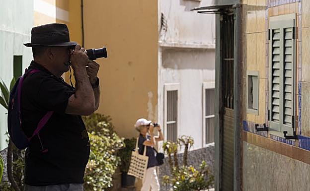 Taller fotografía.San Juan.Estación lpa Quique Curbelo. 