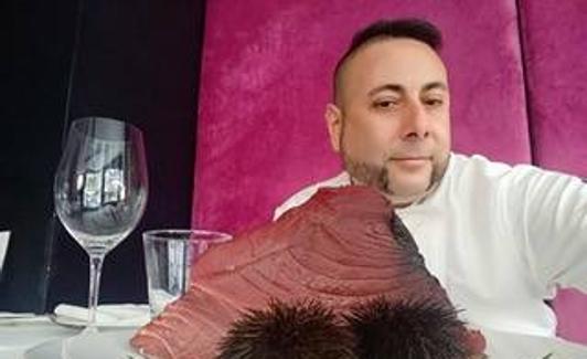 El cocinero Braulio Rodríguez. 