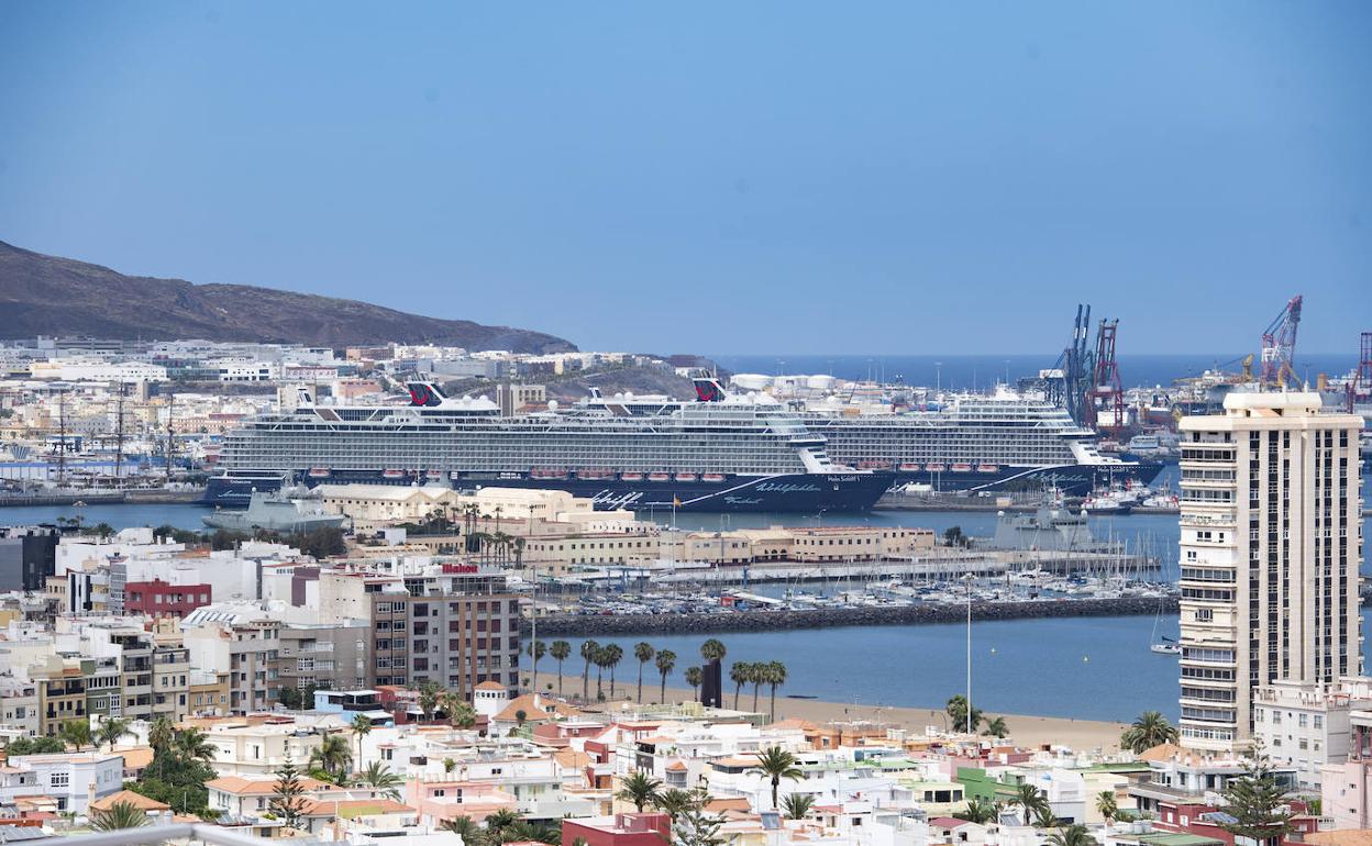 Puerto de La Luz y de Las Palmas. 