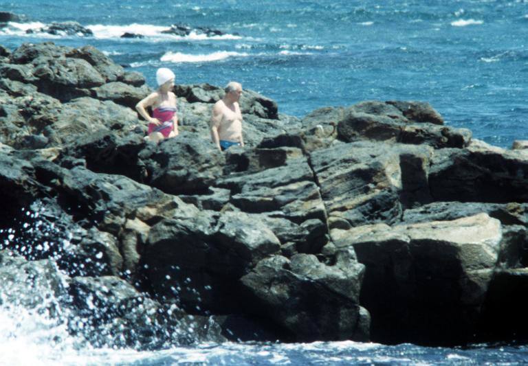 Fotos: Aquellas vacaciones de Gorbachov y Raisa en La Mareta en 1992