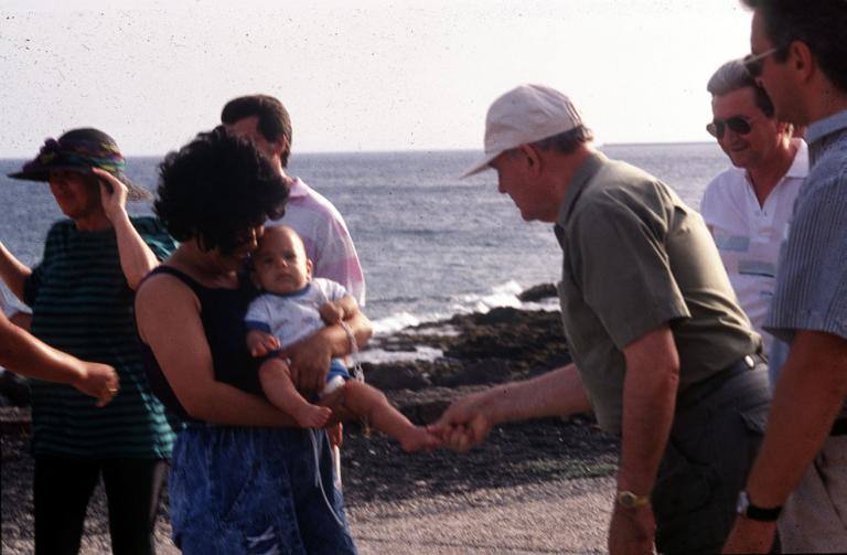 Fotos: Aquellas vacaciones de Gorbachov y Raisa en La Mareta en 1992