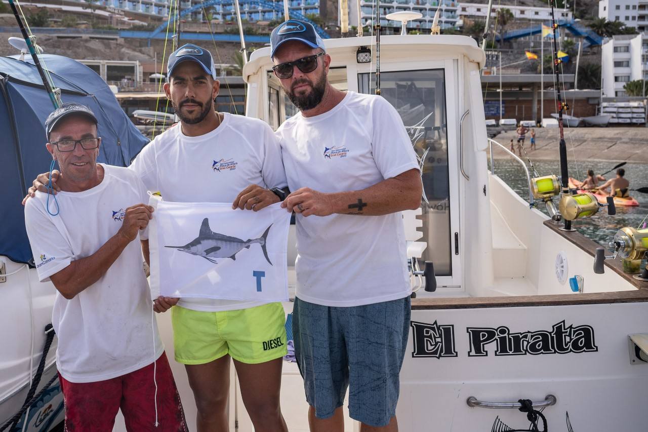 Imagen principal - &#039;El Pirata&#039; de Brian González se impone en el Open Internacional Pesca de Altura Gran Canaria
