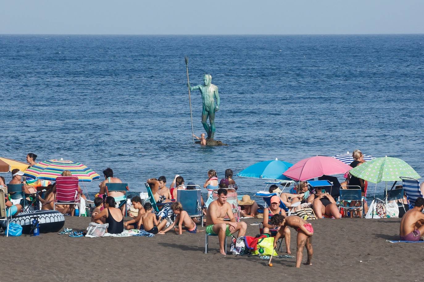 Fotos: Canarias, entre el calor y el riesgo de tormentas