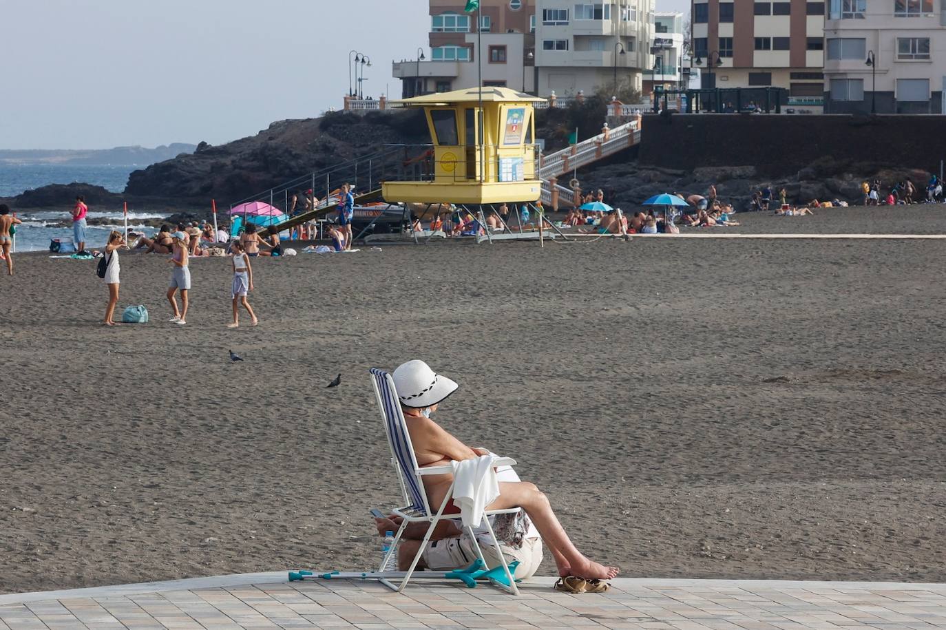 Fotos: Canarias, entre el calor y el riesgo de tormentas