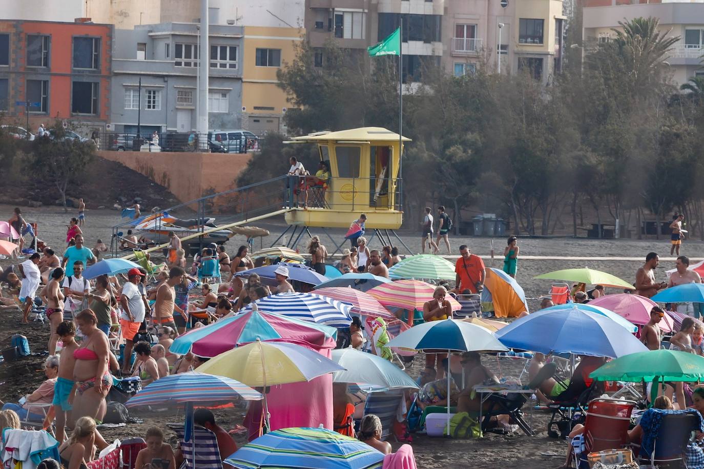 Fotos: Canarias, entre el calor y el riesgo de tormentas