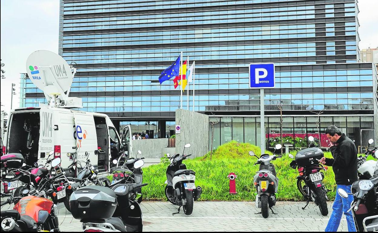 Imagen de archivo de la Ciudad de Justicia, en la capital grancanaria. 