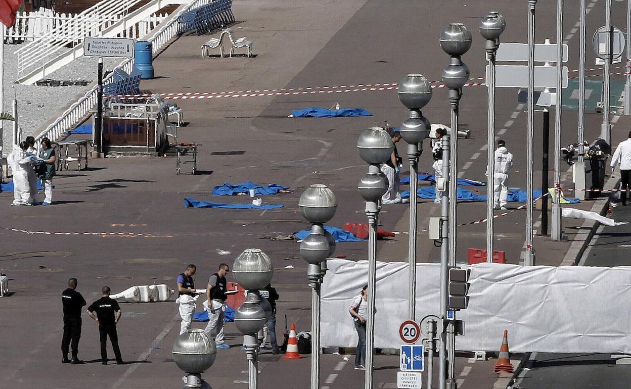 Imagen de archivo del atentado de Niza. 