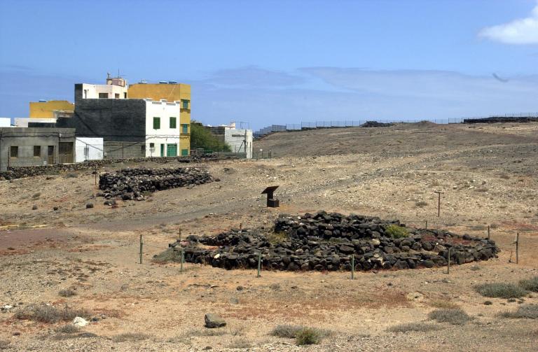 Yacimiento La Guancha en Gáldar. 