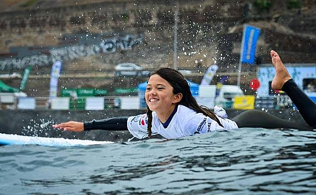 Ginger Caimi (Canarias), ganadora en sub-18 femenino. 