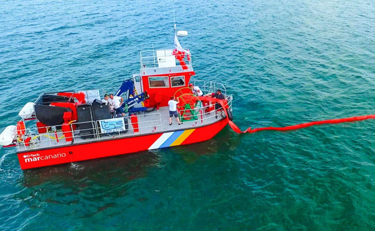 Una de las embarcaciones OC-Tech®.