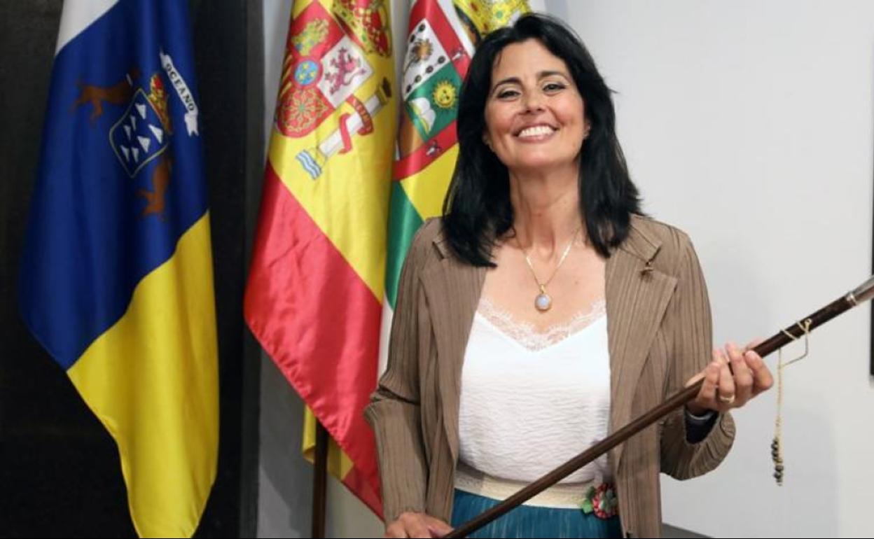 Evelia García, alcaldesa desde el 12 de julio. 