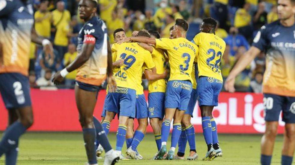 Las Palmas-Leganés en imágenes