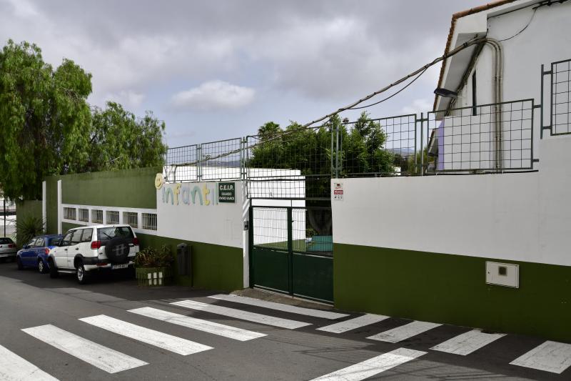 Imagen del edificio de Inafntil, del que solo se pueden utilizar dos aulas. 