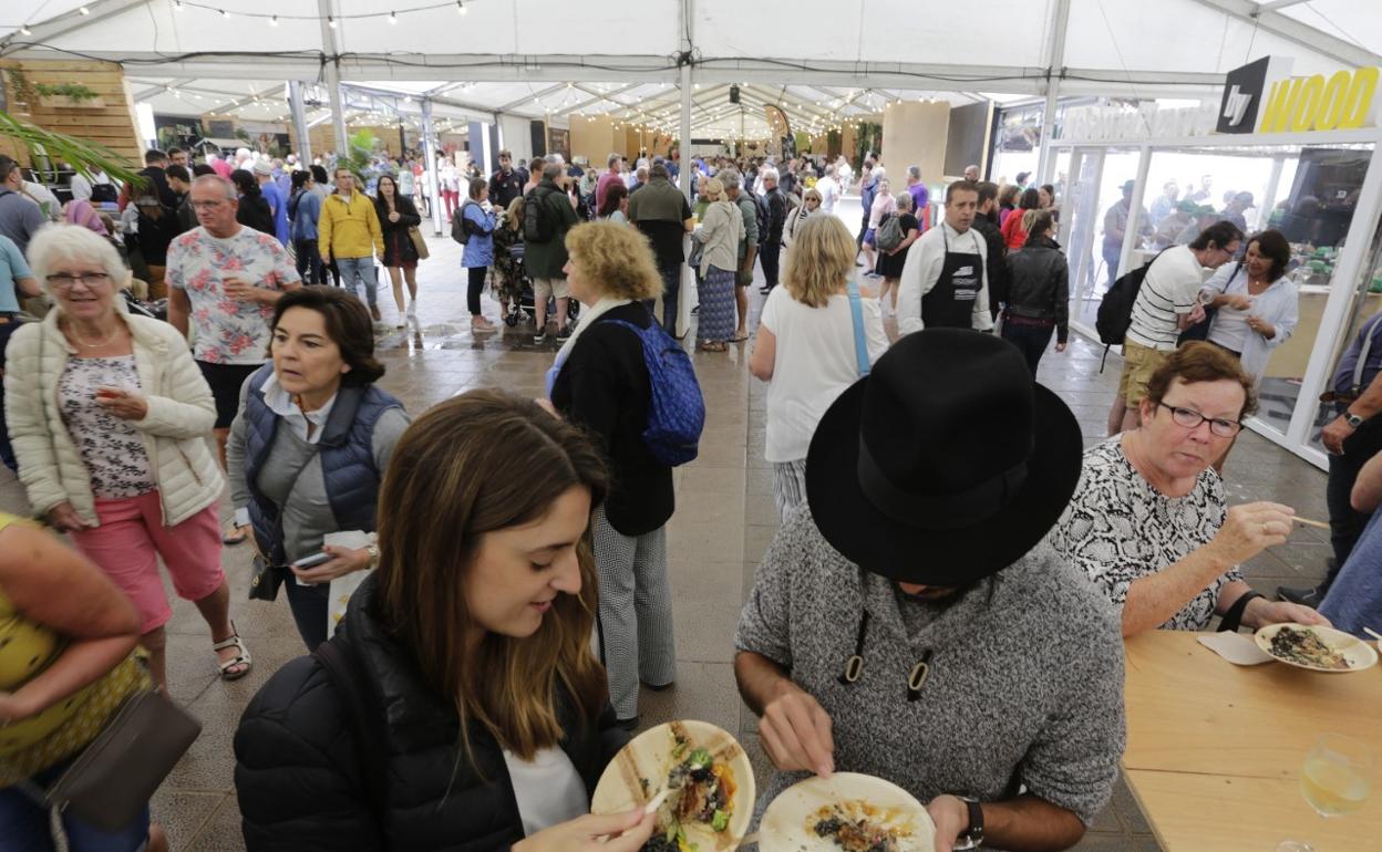 Festival Enogastronómico en 2019. 