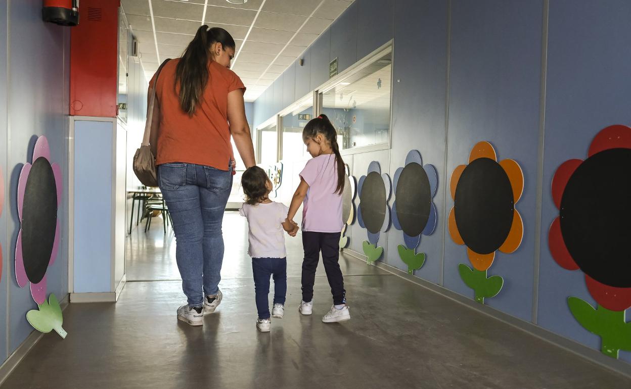 El CEO Argana de Arrecife arrancó la pasada semana con clases para niños de dos años. 