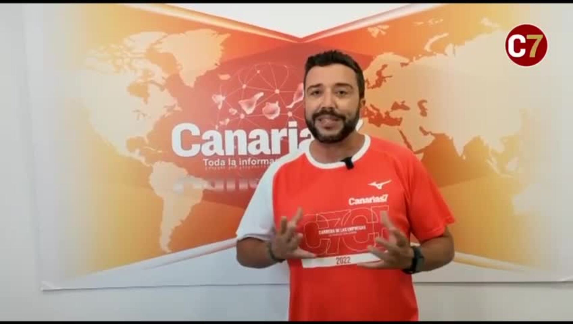 Francisco Fajardo, carrera de las empresas Canarias7