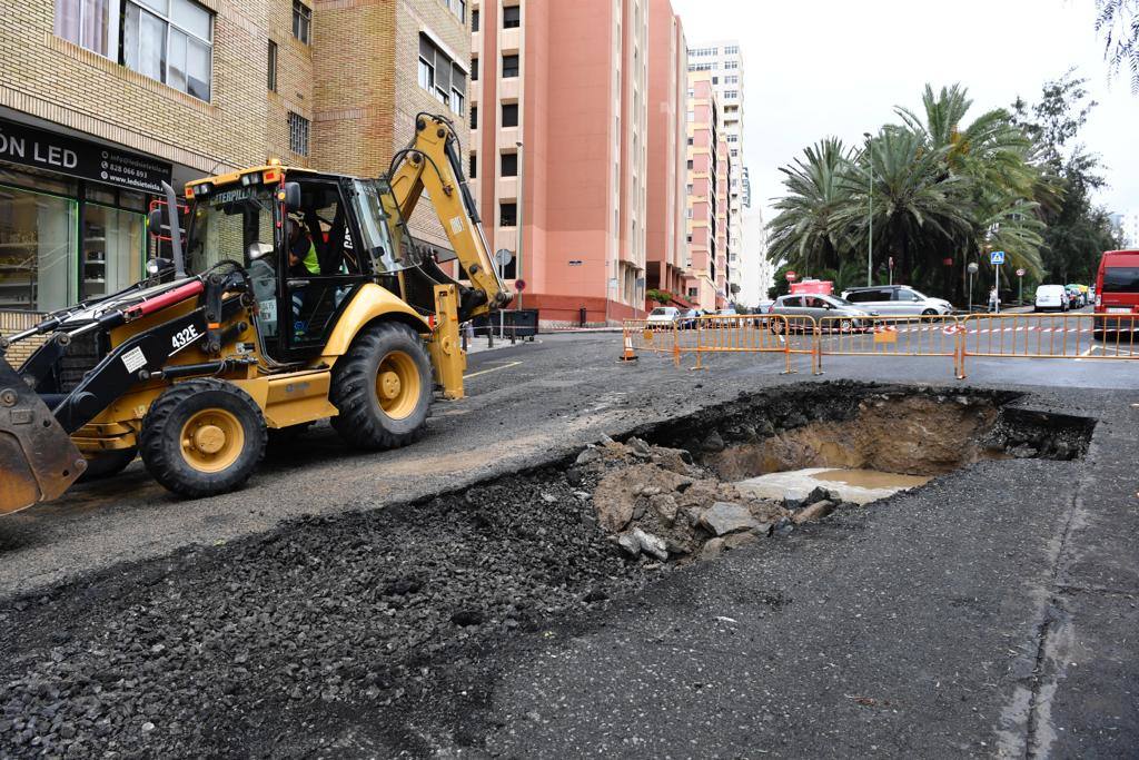 Fotos: Desperfectos en Gran Canaria tras el paso inminente de &#039;Hermine&#039;